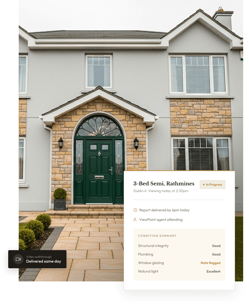 Beautiful Irish property with green door